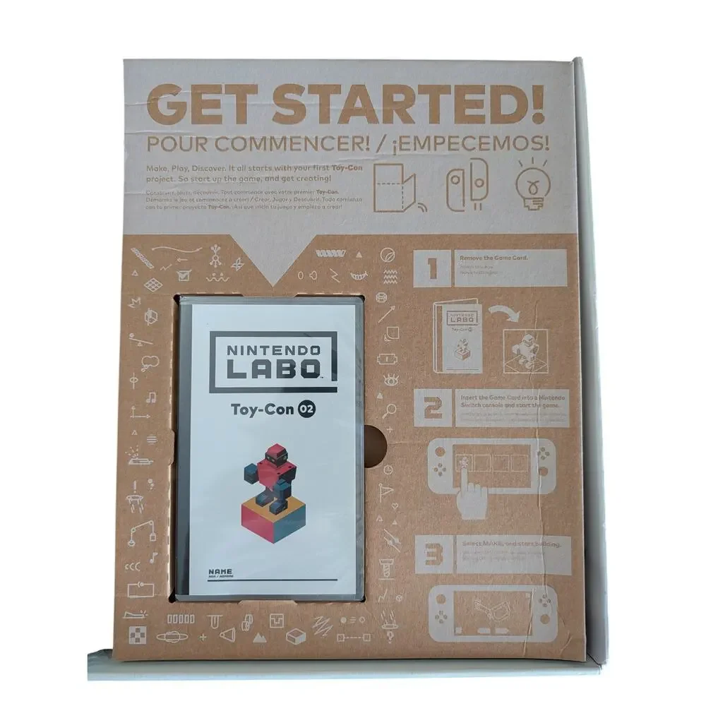 Nintendo Labo Toy-Con 2 Robot Kit Nintedo Switch 2018 New Open Box